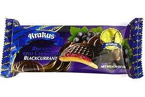 Krakus Choco Biscuit Black Current, 4.76 oz