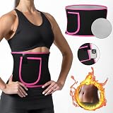 ACWOO Waist Trainer for Women Men Adjustable Sweat Belt Sauna Effect view 8