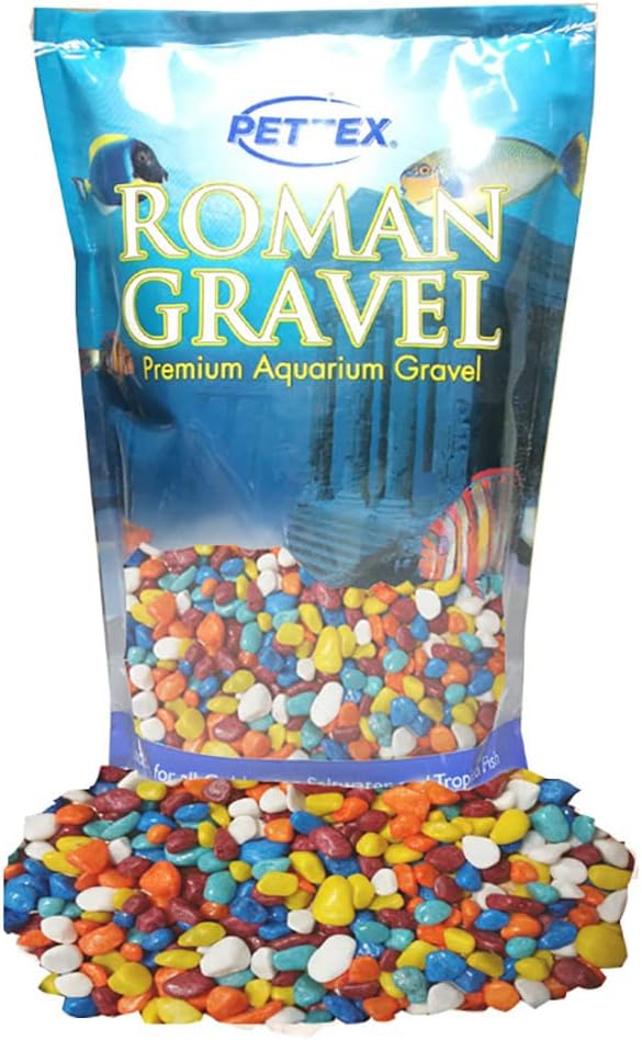 Pettex Aquatic Roman Gravel 2 Kg Rainbow Pebbles