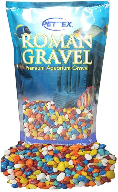Pettex Aquatic Roman Gravel 2 Kg Rainbow Pebbles