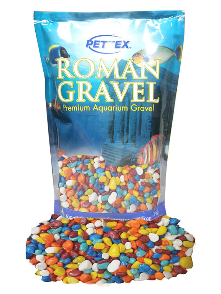 Pettex Aquatic Roman Gravel 2 Kg Rainbow Pebbles