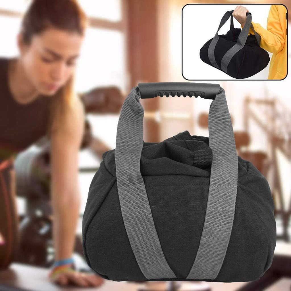JOOEE Workout Fitness Sandbag Kettlebell Weightlifting Training Adjustable Weight Strength Training Heavy Duty Force Sandbags for Home Gym Cross-Training Exercise and Military Conditioning Sports