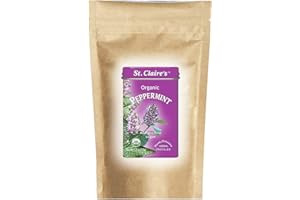 ST. CLAIRE'S ORGANICS St. Claire's Organic Breath Mints, (Peppermint, 8 Ounce Refill Bag, over 240 pieces) | Gluten-Free, Vegan, GMO-Free, Plant-based, Allergen-Free | Made in our Allergen-Free facility