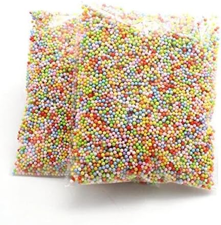 Great Deal Store Pack of 2 Craft 0.08-0.1 Inch Foam Ball Decorative Balls DIY Craft for Wedding Party Decoration ,Mixed Color
