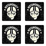 Ambesonne Outer Space Coaster Set of Four, Sign