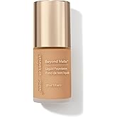 jane iredale Beyond Matte 3-in-1 Liquid Foundation Lightweight, Buildable Coverage with a Semi Matte Finish Vegan, Clean & Cruelty-Free Makeup