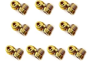 BAYWORD For Holley Carburetor 1/4-32 Gas Main JETS ASSORTMENT KIT The aperture size is:80 81 82 83 84 85 86 87 88 89,10 sets in total, 2 pcs per size,Thread size: 1/4"-32
