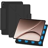 Case for OnePlus Pad 4,NOUKAJU Tablet Protection Case,Magnetic Case Cover,Drop-Resistant,Anti-Scratch,Protective Cover for OnePlus Pad 4 Tablet 13.2inch(Black)
