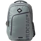 Wildcraft Maestro 30L Laptop Backpack for Travel Gym Office | Unisex Workpack with Rain Cover 15-Inch Laptop Sleeve &amp; Superglide Mesh Back (Grey)