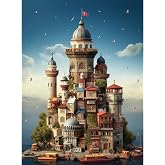 Anatolian Puzzle - K?z Kulesi, 1000 Piece Jigsaw Puzzle, #1170