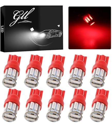 thumbnail image 2 of 2-Pack 2825 921 W5W T10 Wedge Bulbs – 6000K Daylight White, Ultra Bright LED Replacement For Car Interior & License Plate Lights 2 of 6