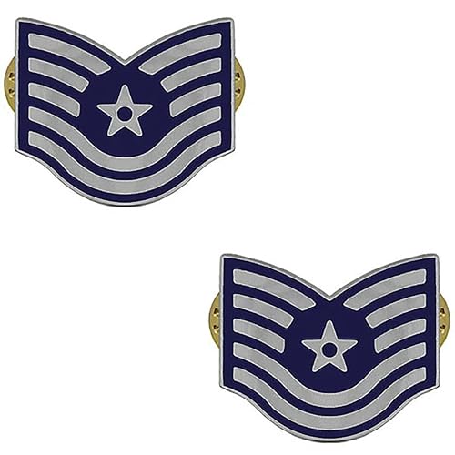 US Air Force E-6 Technical Sergeant Enlisted Rank (Military Issued ...