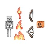 Mattel Minecraft Diamond Level Skeleton Action