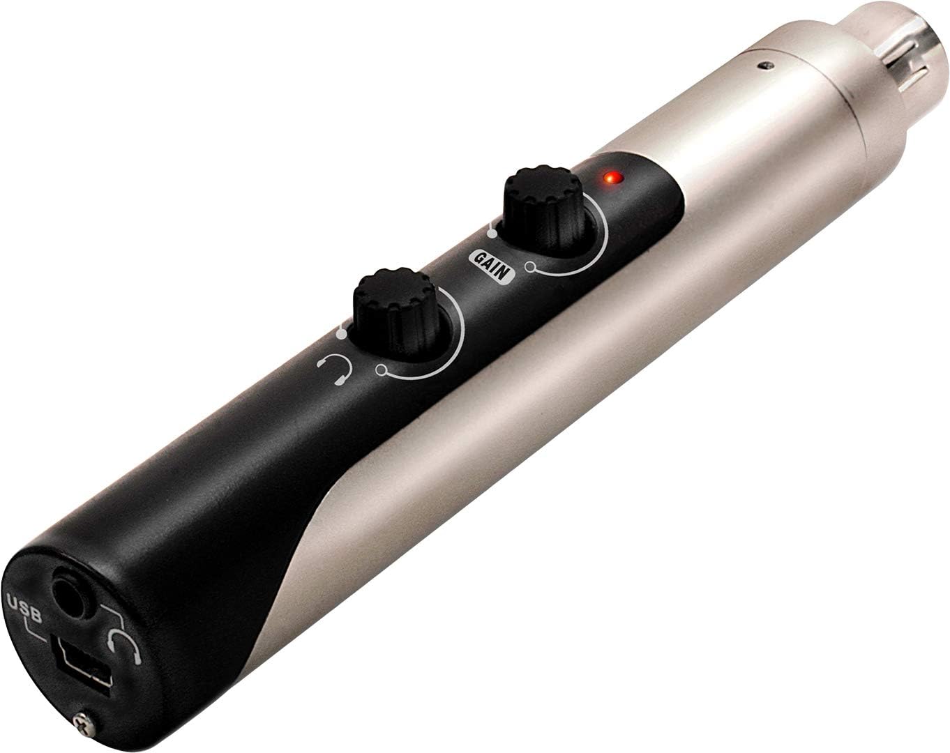 MXL MIC MATE PRO USB Microphone Adapter, Silver - Image 3