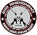 2nd Amendment - America's Original Homeland Security Round Bumper Sticker Decal