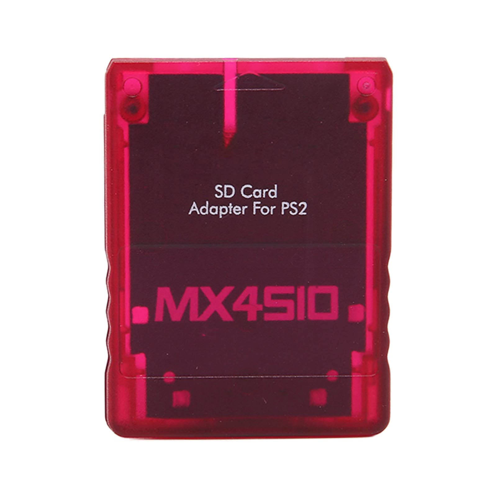 Annadue Memory Card Adapter for MX4SIO(Memory expansion For SIO) SIO2SD Memory Card Adapter Replacement Memory Card Reader for FAT Console(Red)