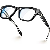VISOONE Stylish Frame in Multiple Colors Blue Light Blocking Glasses for Men Women BONA