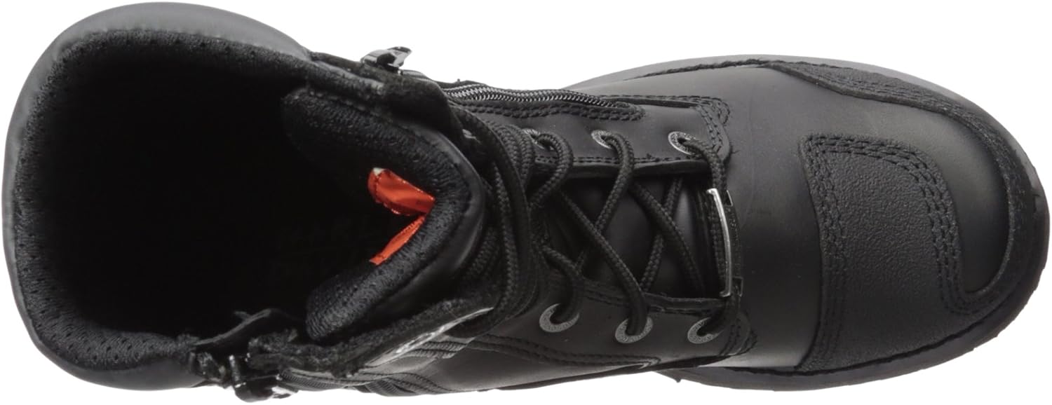 Harley-Davidson Men's Riddick 8-Inch Lace-UP Black Motorcycle Boots D98308: Harley-Davidson: Shoes