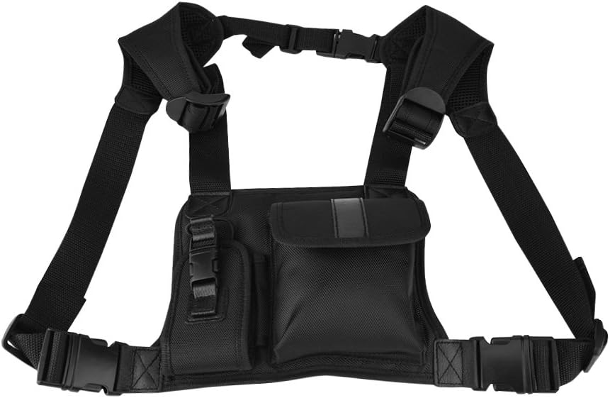 Radio Chest Bag Universal HandsFree Front Pack Pouch Amazon.co.uk