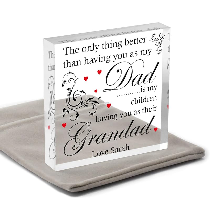 PERSONALISED Gifts For Dad From Son Daughter Fathers Day Gifts For