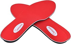 Samurai Insoles Instant Relief Orthotics for Flat Feet - Plantar Fasciitis Pain Relief Guaranteed, Arch Support Shoe Insert Insoles for Foot and Heel Pain M6-6.5/W8-8.5