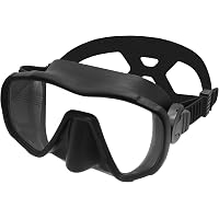 Irida Low Volume Dive Mask - Single Lens Tempered Glass For Snorkeling & Scuba Diving