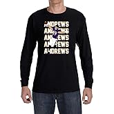 Tenacious Tops Long Sleeve Black Baltimore Mark Andrews Text Pic T-Shirt