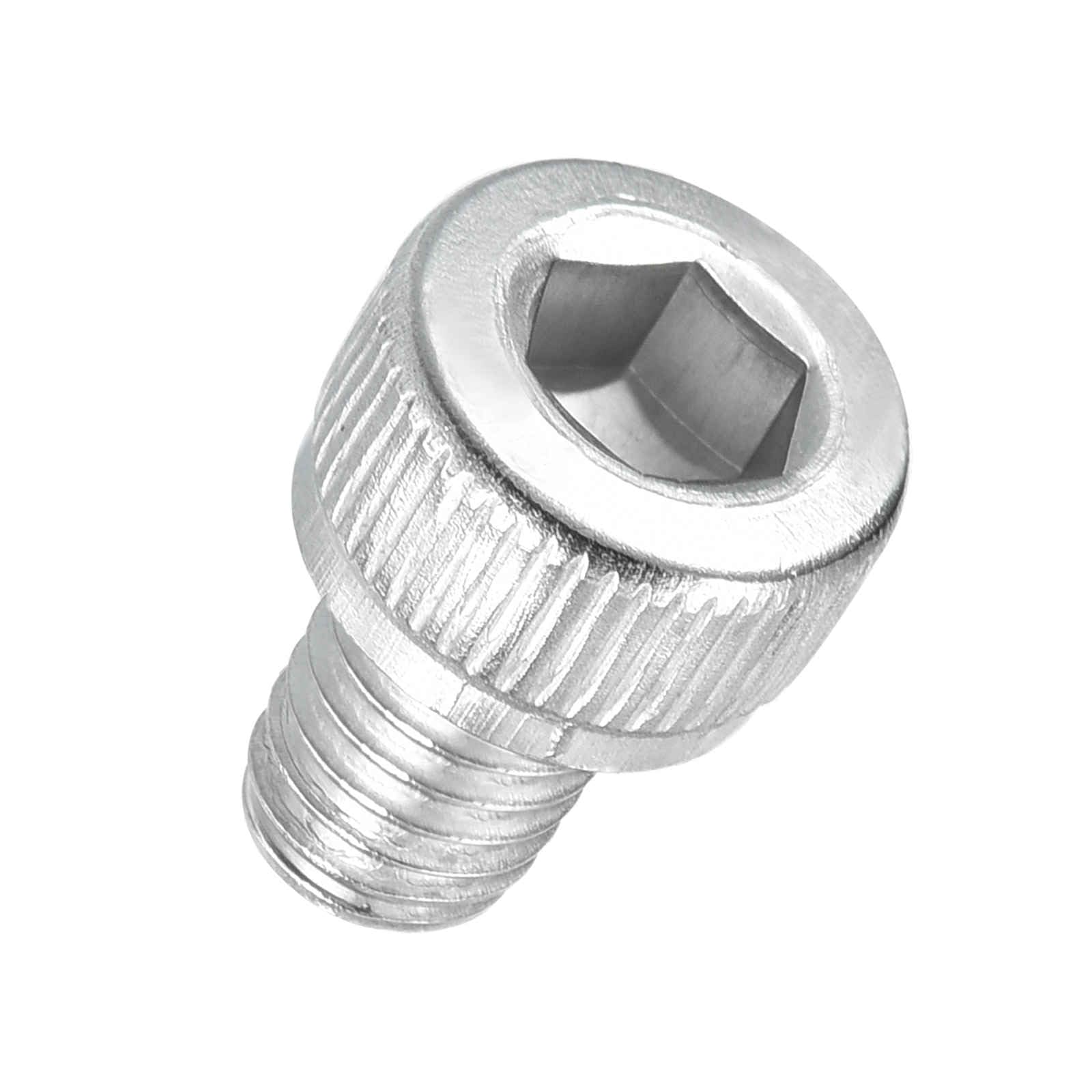 Kozelo 50pcs Socket Head Cap Screws - [M5-0.8 x 6mm] 304 Stainless Steel Allen Socket Drive for Electrical Motor 3D Printing Fan Engine Replacement Use, Silver — image 1
