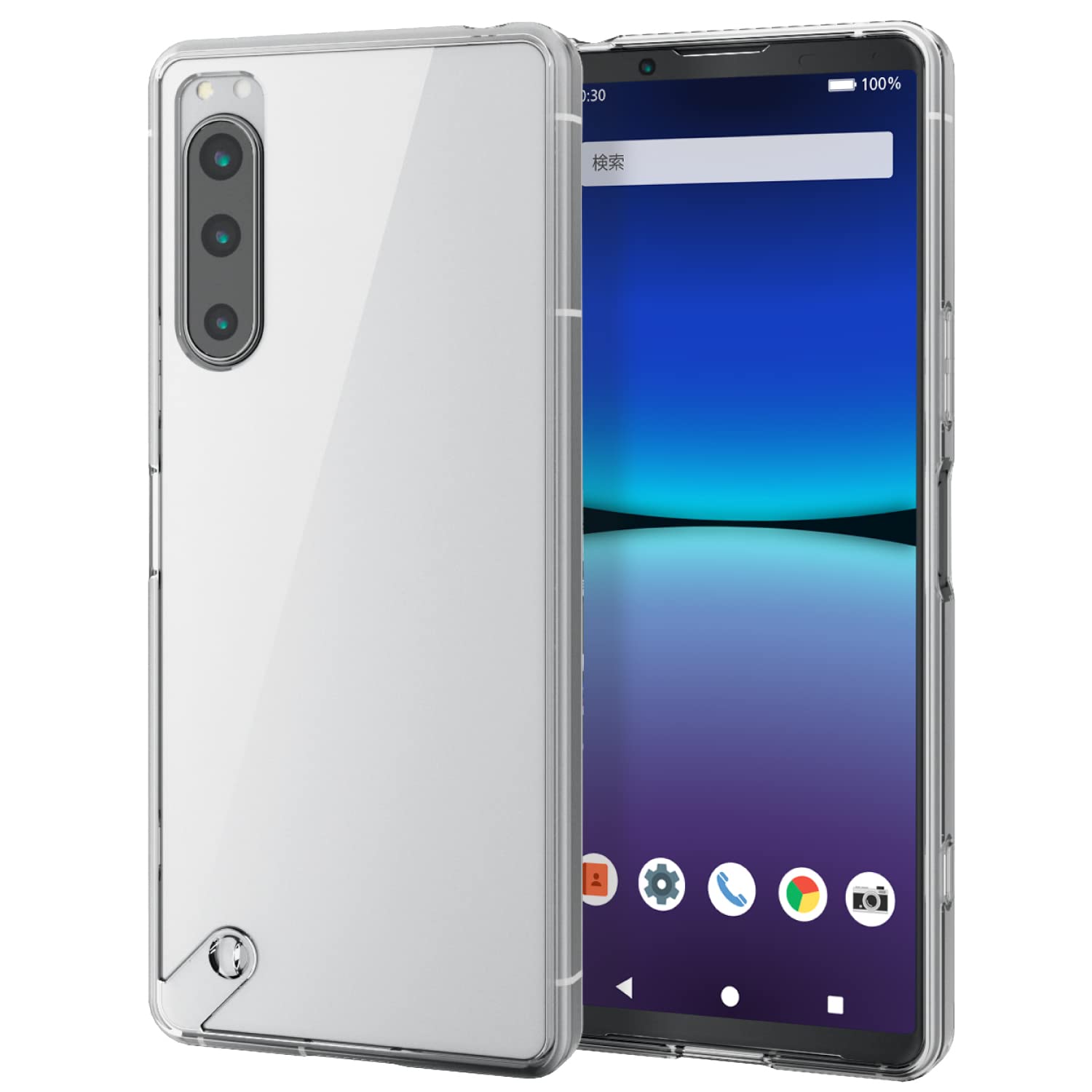 エレコム Xperia 5 IVケース ハイブリッドケースの商品画像