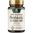 Probiotics for Women's Digestive Health - 100 Billion CFU, 16 Strains with Prebiotics, Supports Immune, Gut Health, PH, Gas & Bloating, Best Probiotic for Women & Men, Shelf Stable - 60 Capsules
