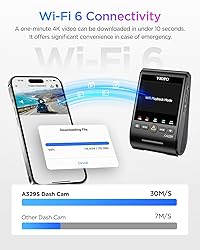 VIOFO A329S 4K 3 Channel Dash Cam, 4K Front + 2K