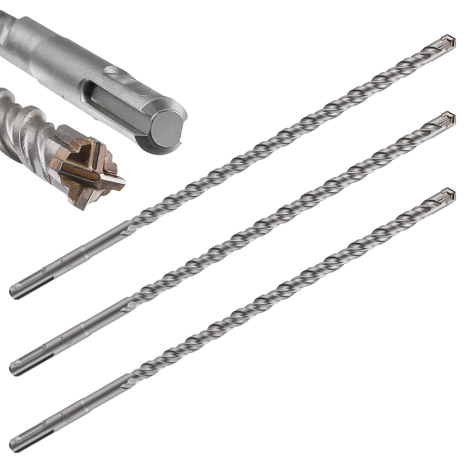 Wensilon Concrete Drill Bit lengthening 3pcs
