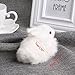 SCASTOE Hare Rabbit Figurine Collection Miniature Furry Animals Plush Children Toy