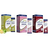 Electrolit Electrolytes Powder Packets, Lemon Lime, Strawberry Kiwi &amp; Fruit Punch Bundle, Hydration Packets for Dehydration &amp; Rehydration, Post Workout Drink Mix, Gluten Free Water Enhancer Sticks
