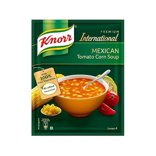 Knorr Mexican Tomato Corn International Soup, 52g