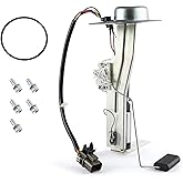 DIRBOERF Electric Fuel Pump Assembly Compatible With Nissan D21 1988 1989 1990 1991 1992 V6 3.0L L4 2.4L Replace SP4017M E8268S 672GE 17050-01G04