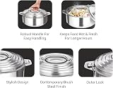 MILTON Galaxia 2500 Insulated Stainless Steel Casserole 2500 ml Silver view 6