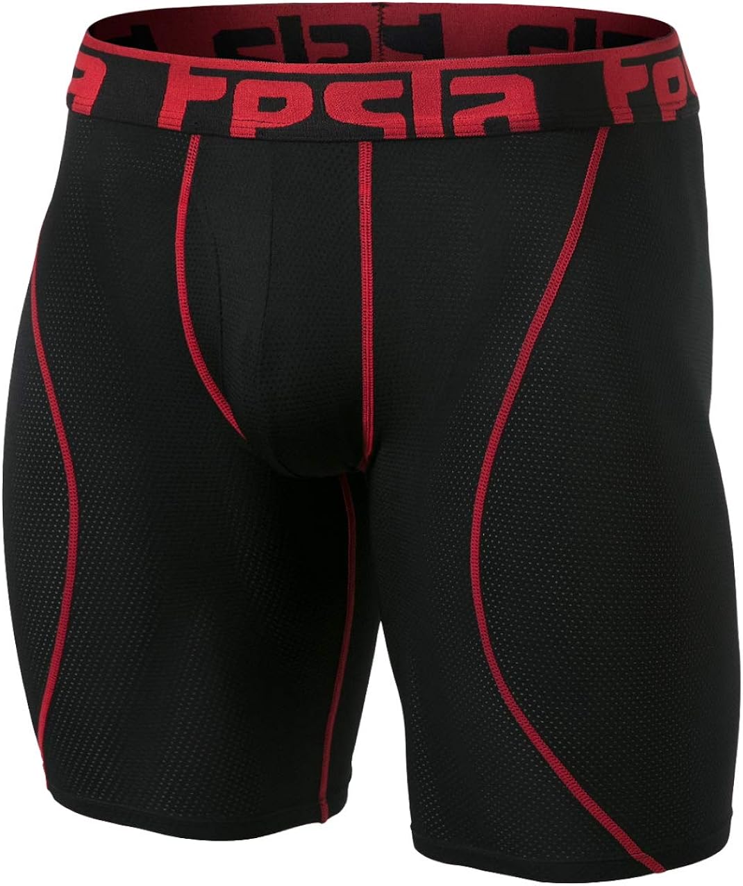 TSLA 2 Pack Men's Relaxed Stretch Cool Dry Performance Brief Mesh Underwear Trunk: Clothing