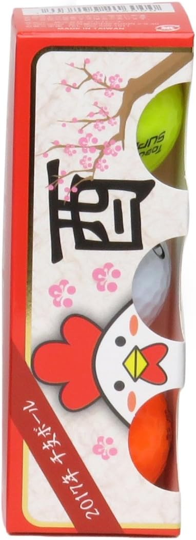 Amazon トブンダ Tobunda Tobunda Super D スーパーディー ゴルフボール 1スリーブ 3個入 干支 トブンダ Tobunda ゴルフボール