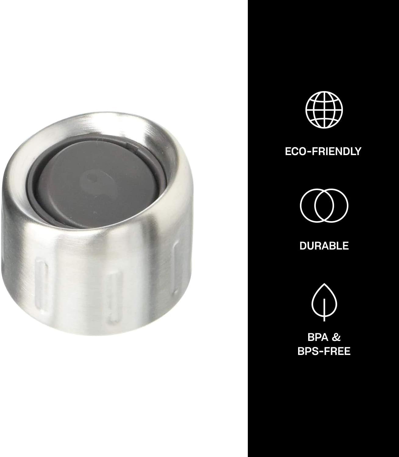 S'well Cap - 9 Fl Oz - Stainless Steel: Kitchen & Dining