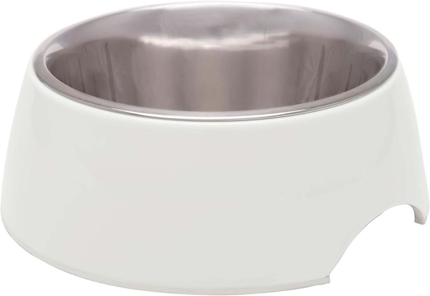 Loving Pets 7140 Retro Bowl for Dogs, Ice White, Medium