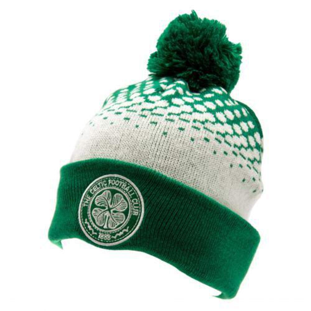 Celtic FC Fade Knitted Bobble Hat