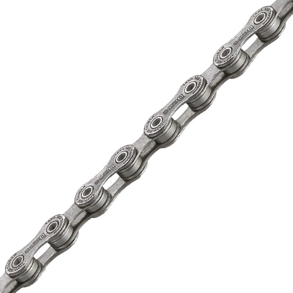 TAYA 10 Speed Anti Rust Bike Chain, DECA-101, 116 Links, Eco-Friendly Coating | Ti Gray