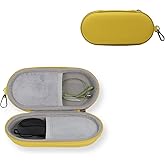 ISGNWROPU double eyeglass case for women and men, dual glasses case for travel and home store, hard sunglass case