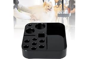 MESINURS Pet Grooming Tool Organiser - Dog & Cat Beauty Tools Storage Holder, Animals Cosmetology Table Aid Accessories, Rota