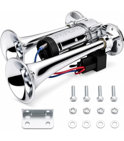 Amazon.com: 12V 600DB Upgraded Car Air Horn Super Loud Dual Amazon.com: 12V 600DB Upgraded Car Air Horn Super Loud Dual