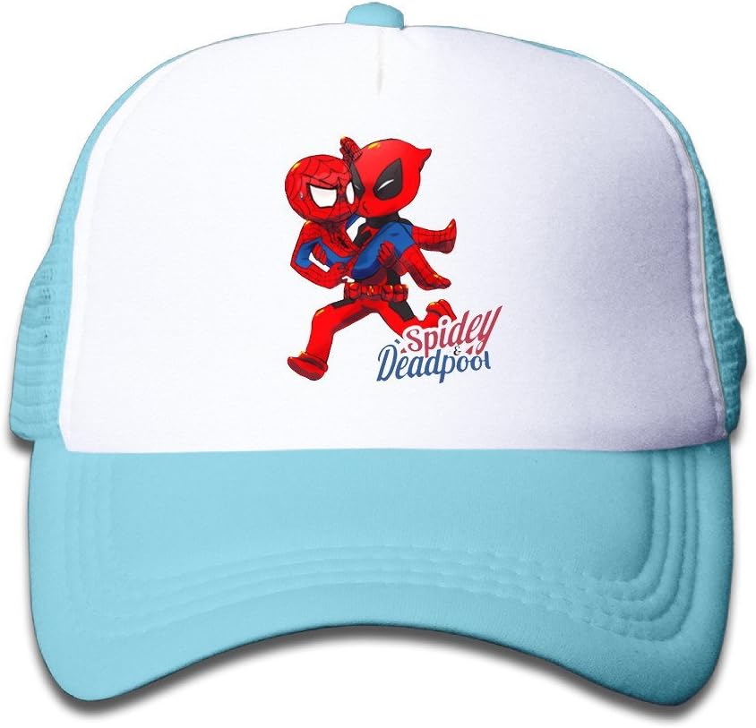 Childrens' Spider-Man and Deadpool Caps