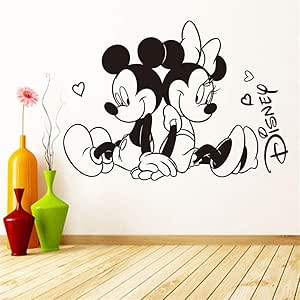 Mickey Mouse Etiqueta de La Pared Decal Minnie Mickey Mouse Pegatinas