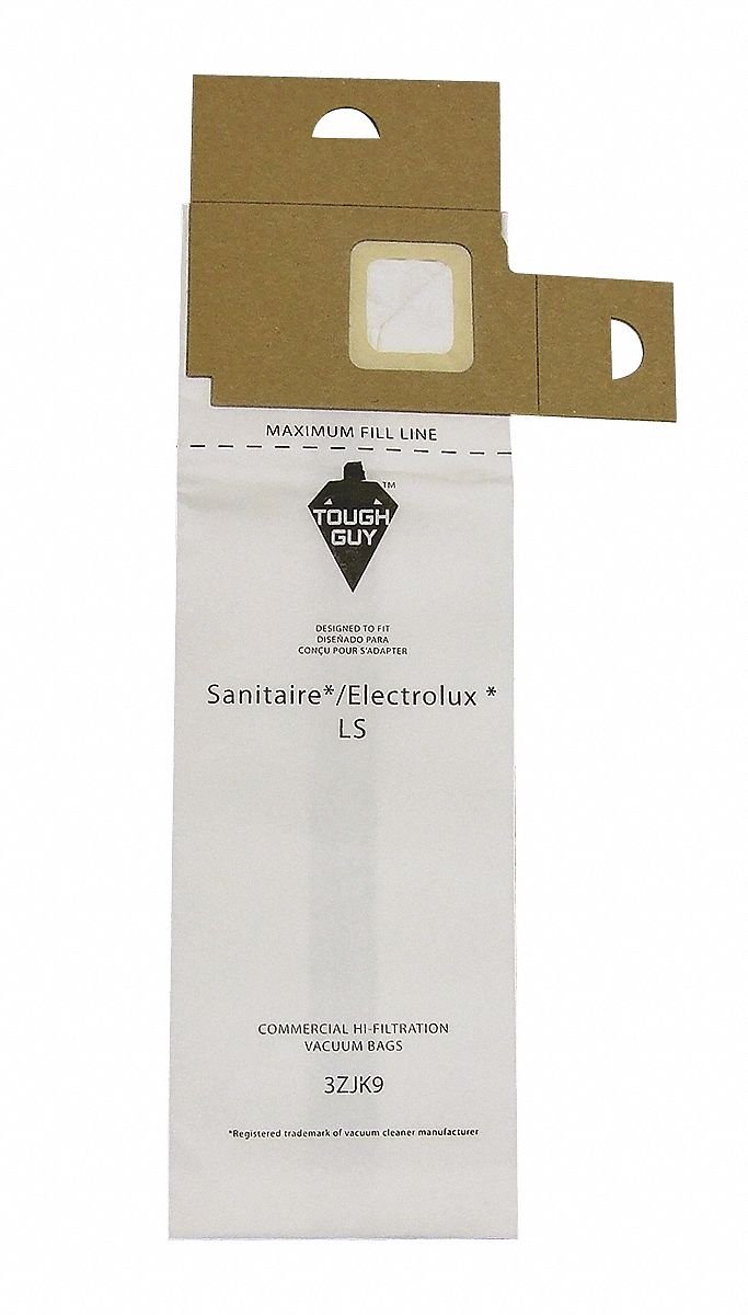 Filter Bag, 2-Ply, Paper, PK5