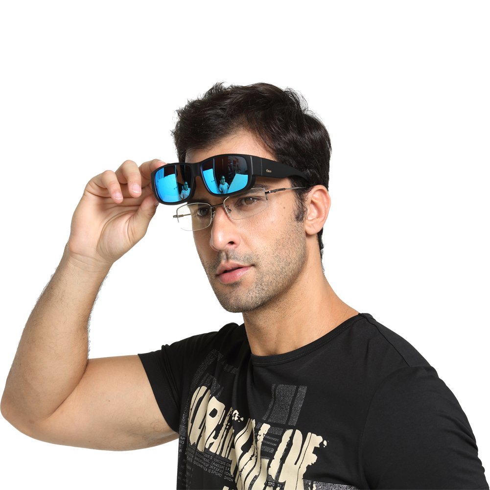 polarized sunglasses to wear over prescription glasses